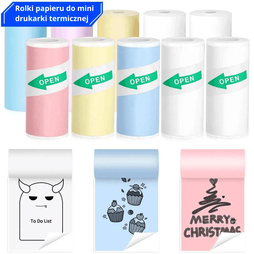 Papier termiczny do mini drukarki